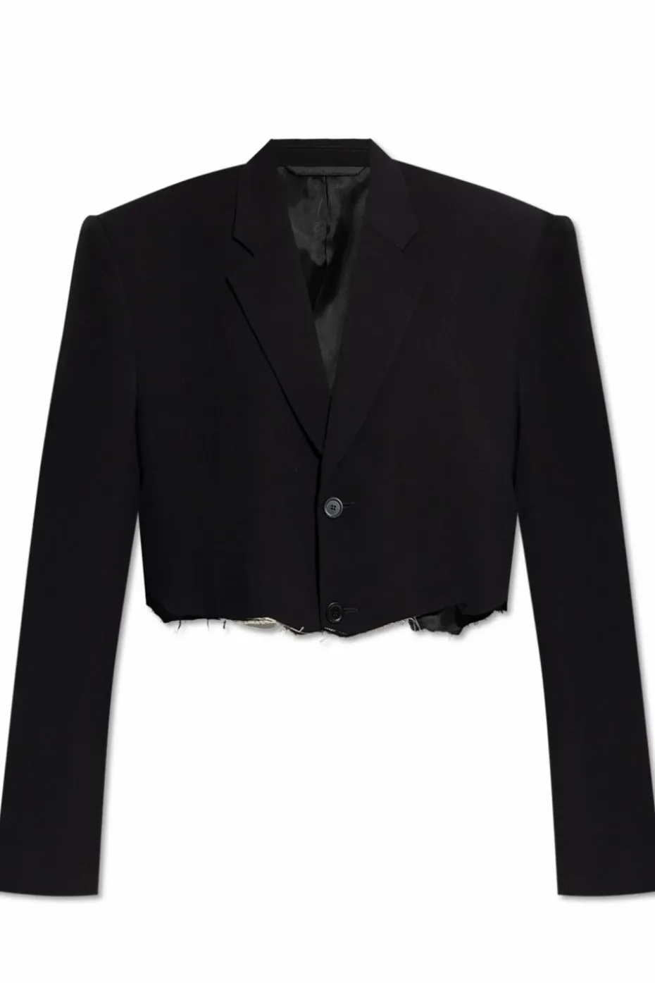 Balenciaga CZARNY Marynarka z efektem `vintage`