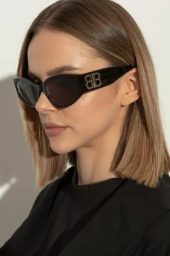 Balenciaga CZARNY Okulary przeciwsłoneczne