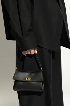 Balenciaga CZARNY Skórzana torba