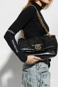 Balenciaga CZARNY Torba na ramię ‘Monaco’