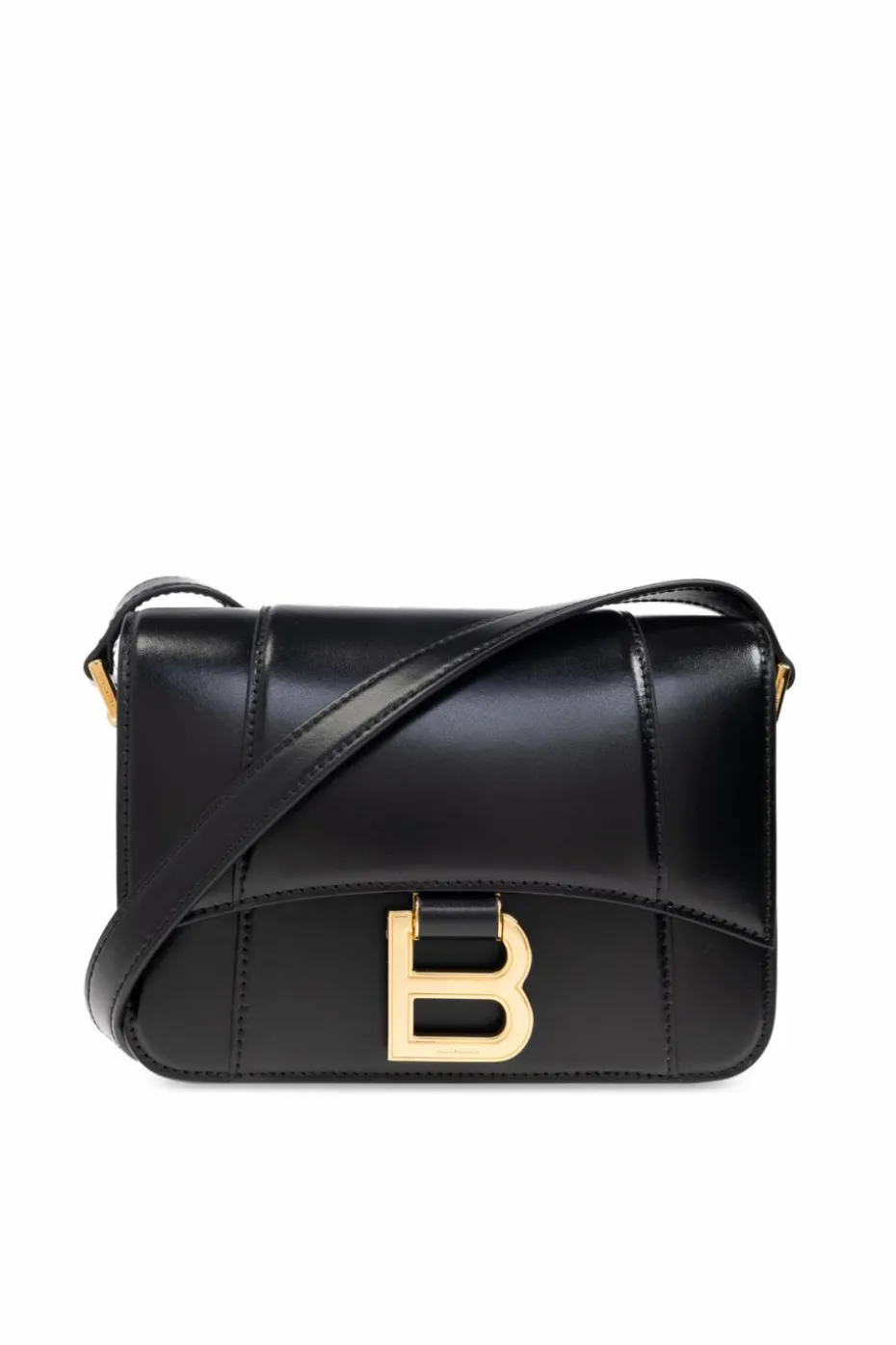 Balenciaga CZARNY Torba na ramię `Hourglass`