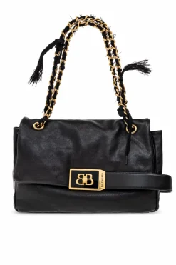 Balenciaga CZARNY Torba na ramię `Modu Flap Medium`