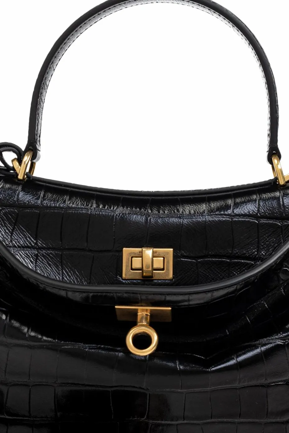 Balenciaga CZARNY Torba na ramię `Rodeo Mini`
