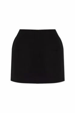 Balenciaga CZARNY Wełniana spódnica