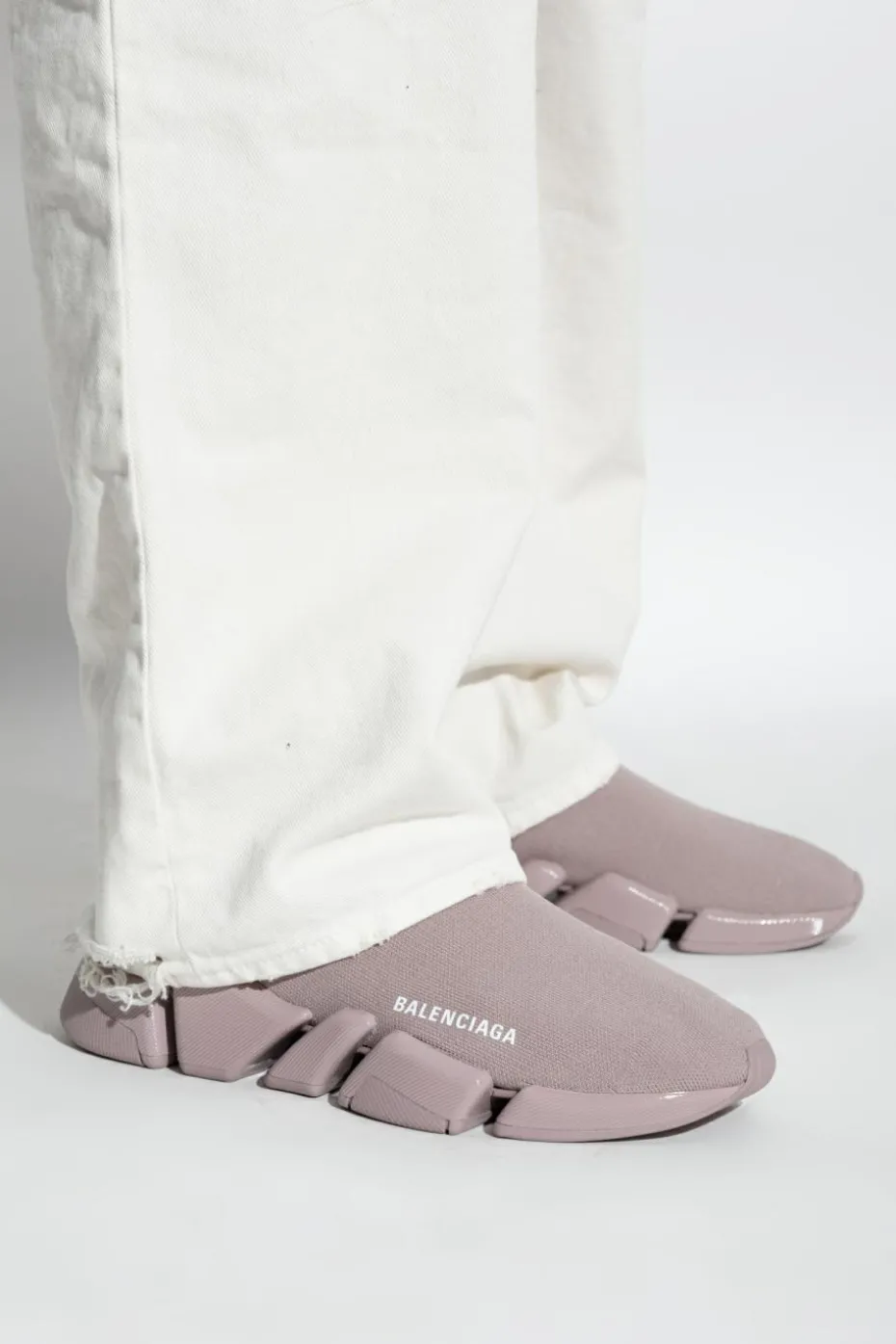 Balenciaga FIOLETOWY Buty sportowe `Speed 2.0`