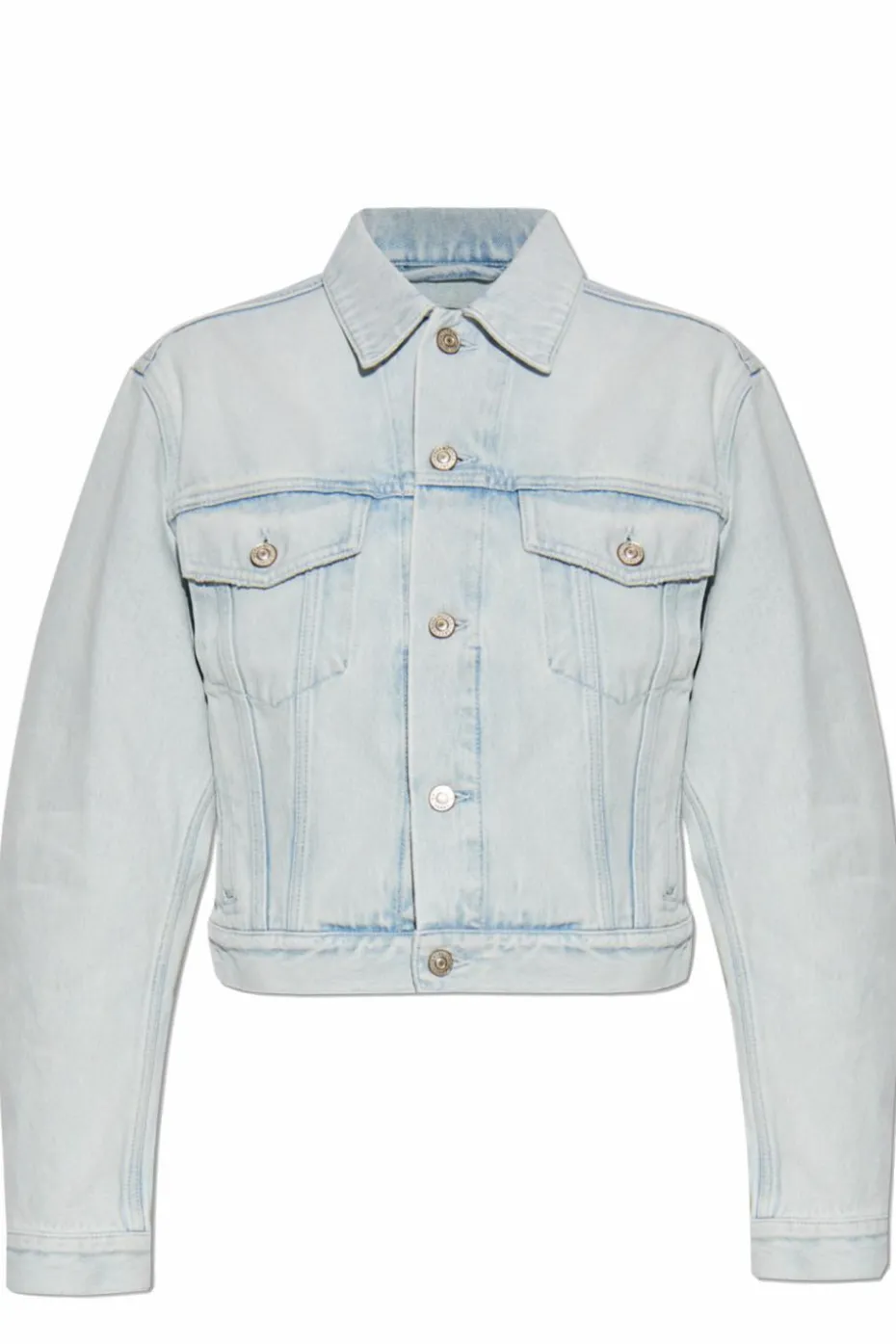 Balenciaga jasnoniebieski Jeansowa kurtka