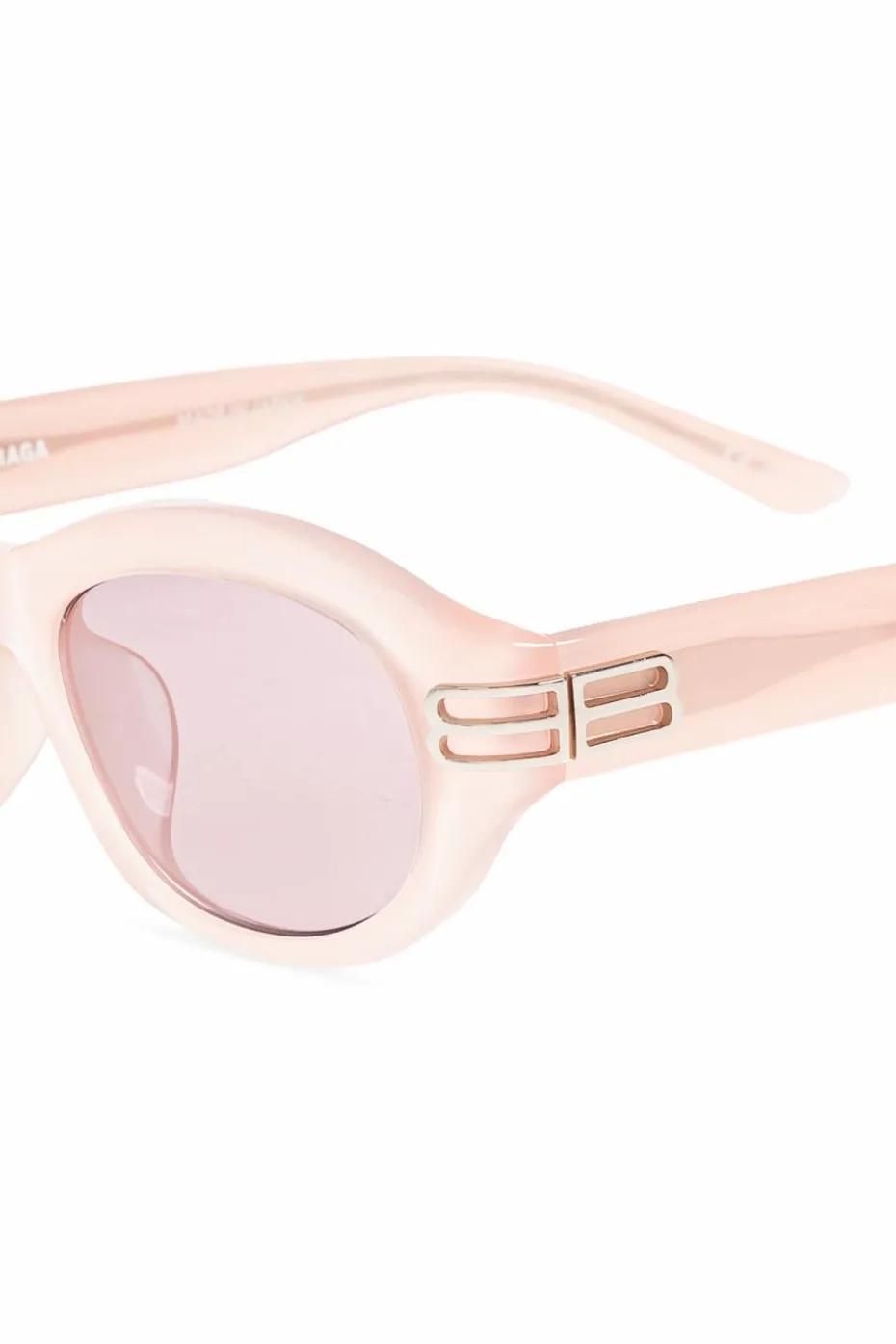 Balenciaga RÓŻOWY Okulary przeciwsłoneczne