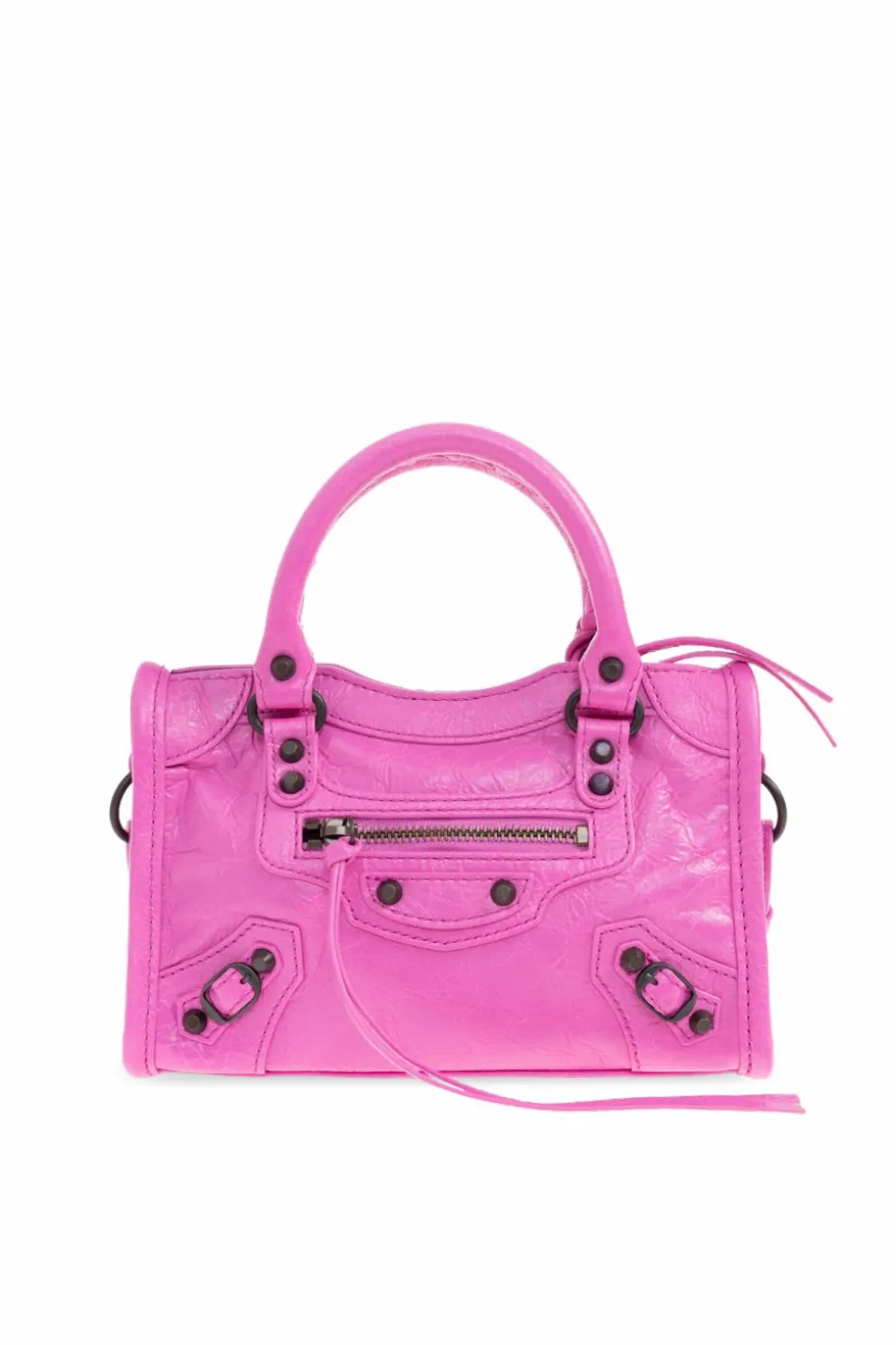 Balenciaga RÓŻOWY Torbado ręki `Le City Bag`