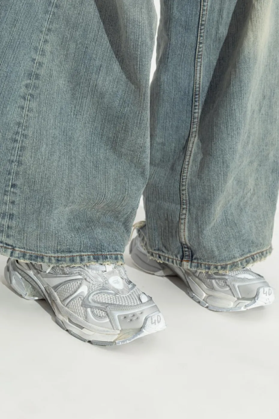 Balenciaga SZARY Buty sportowe `Runner 2`