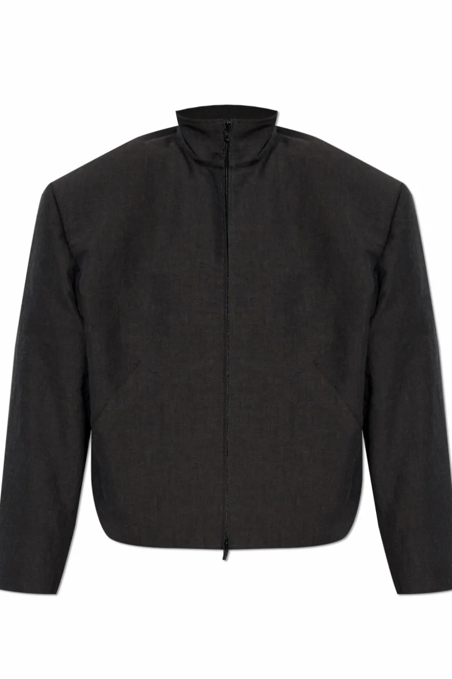 Balenciaga SZARY Kurtka ze stójką