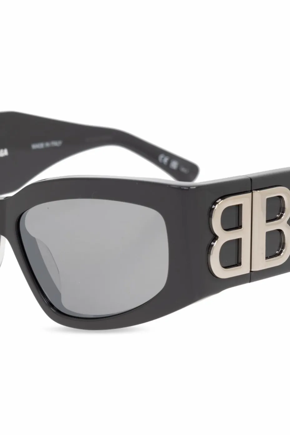 Balenciaga SZARY Okulary przeciwsłoneczne