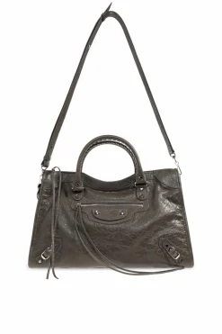 Balenciaga ZIELONY Torba do ręki `Le City Medium`