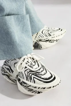 Balmain BIAŁY Buty sportowe `Unicorn Wave`
