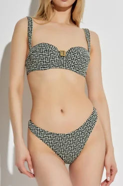 Balmain CZARNY Dwuczęściowy kostium kąpielowy