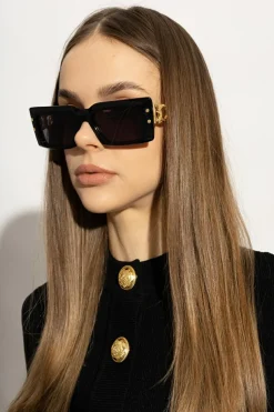 Balmain CZARNY Okulary przeciwsłoneczne ‘Imperial’