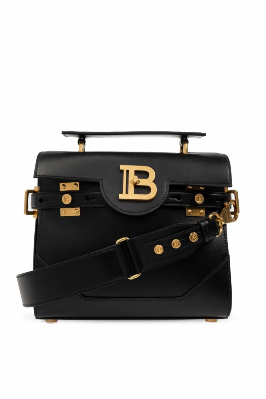 Balmain CZARNY Torba na ramię `B-Buzz 23`