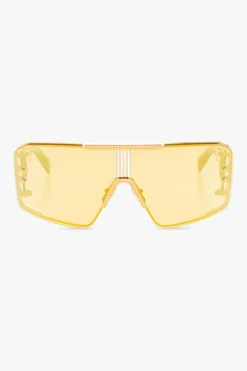 Balmain ŻÓŁTY Okulary przeciwsłoneczne ‘Le Masque’