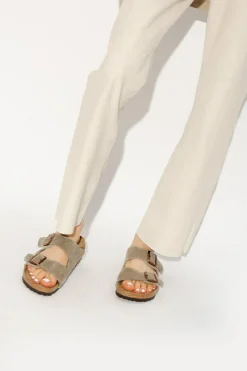 Birkenstock beżowy Klapki ‘Arizona BS’