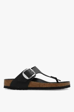 Birkenstock CZARNY Klapki ‘Gizeh Big Buckle’