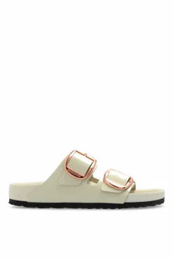 Birkenstock kremowy Klapki ‘Arizona Big Buckle’