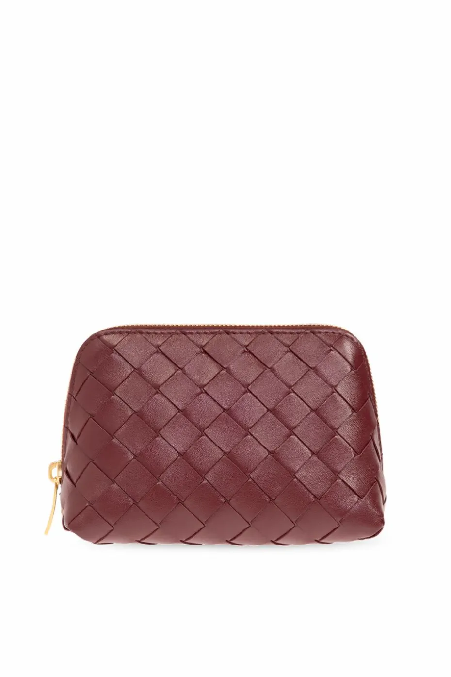 Bottega Veneta BORDO Skórzana kosmetyczka