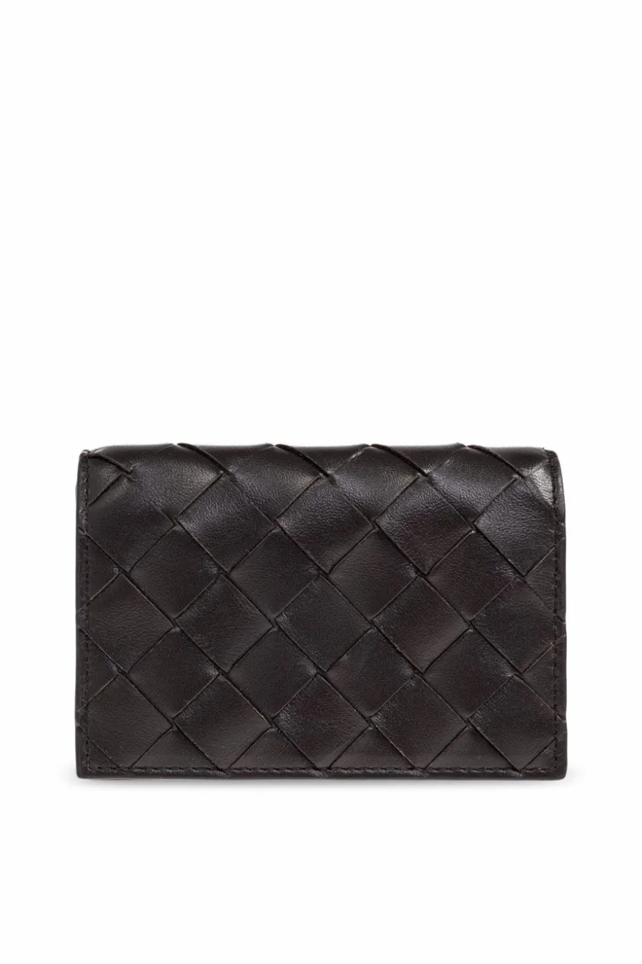 Bottega Veneta BRĄZOWY Etui na karty