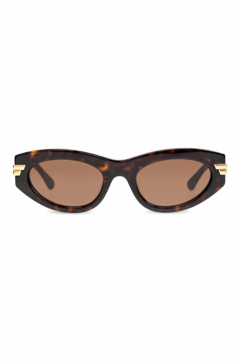 Bottega Veneta BRĄZOWY Okulary przeciwsłoneczne