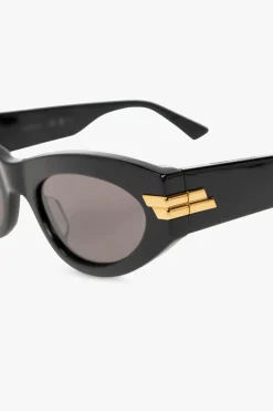 Bottega Veneta CZARNY Okulary przeciwsłoneczne