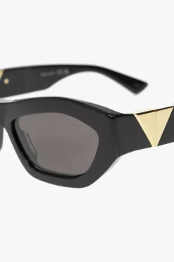 Bottega Veneta CZARNY Okulary przeciwsłoneczne ‘Angle’