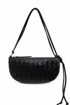 Bottega Veneta CZARNY Podwójna torba na ramię