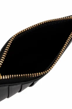 Bottega Veneta CZARNY Skórzane etui na karty