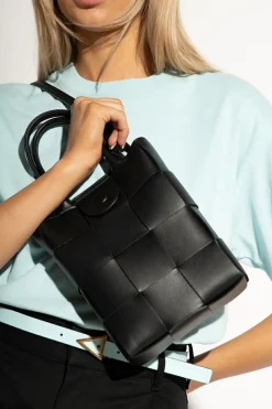 Bottega Veneta CZARNY Torba na ramię ‘Cassette Mini’