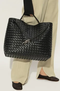 Bottega Veneta CZARNY Torba do ręki `Andiamo Large`