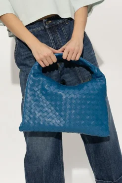 Bottega Veneta NIEBIESKI Torba na ramię ‘Hop Small’