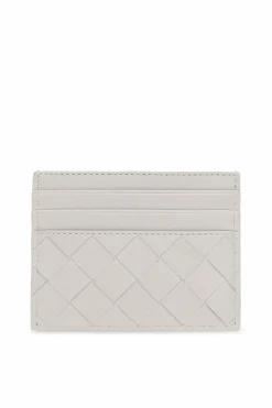 Bottega Veneta SZARY Skórzane etui na karty