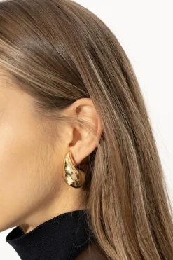 Bottega Veneta ZŁOTY Kolczyki w kształcie kropli