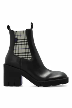 Burberry CZARNY Botki na obcasie `Stride`