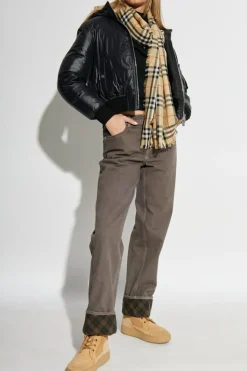 Burberry CZARNY Kurtka puchowa z kapturem