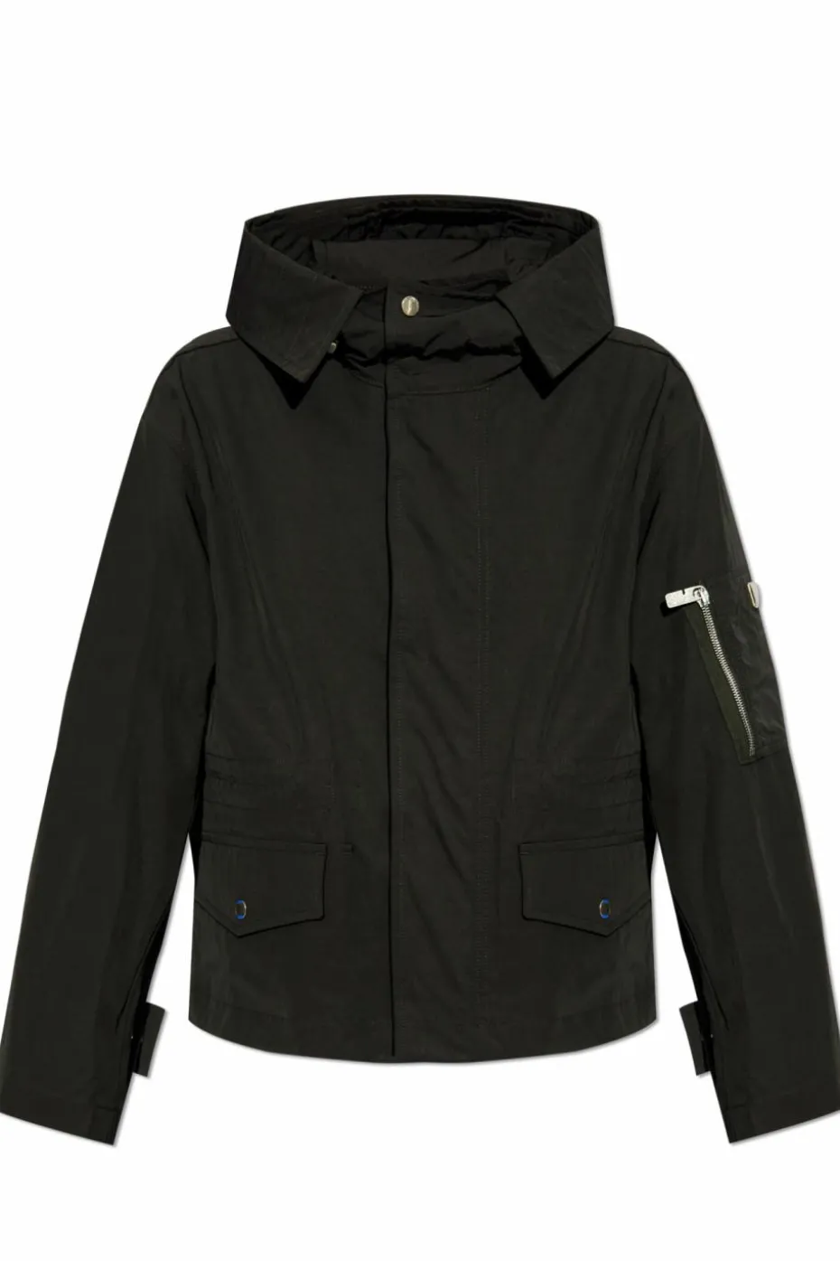 Burberry CZARNY Kurtka z kapturem