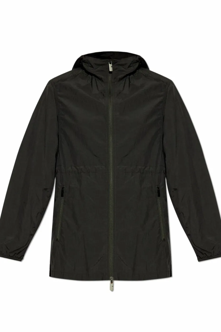 Burberry CZARNY Lekka kurtka z kapturem