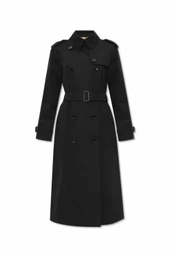 Burberry CZARNY Trencz ‘Waterloo’
