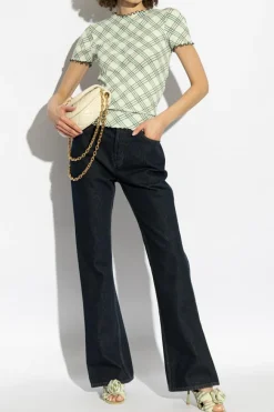 Burberry GRANATOWY Jeansy typu ‘straight’