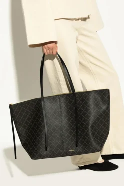 By Malene Birger CZARNY Torba `Luze` typu `shopper`