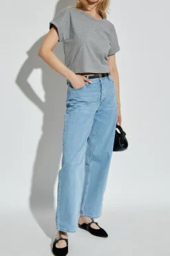 By Malene Birger SZARY T-shirt `Hedalia`