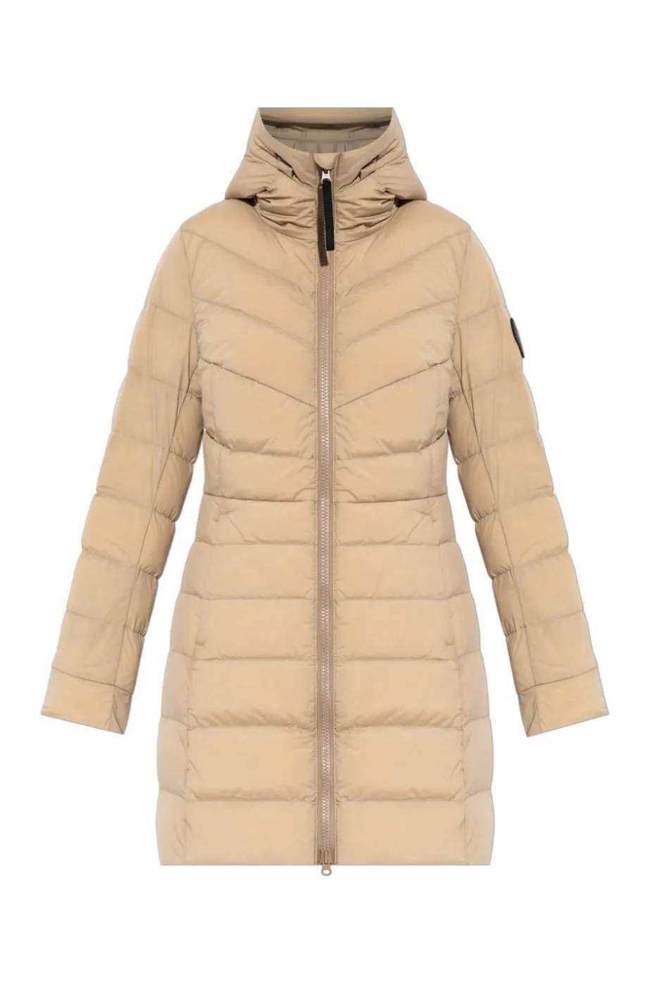 Canada Goose beżowy Kurtka puchowa z kapturem