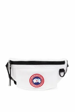 Canada Goose BIAŁY Torba na pas z logo