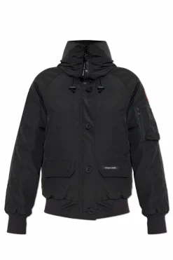 Canada Goose CZARNY Kurtka puchowa z kapturem