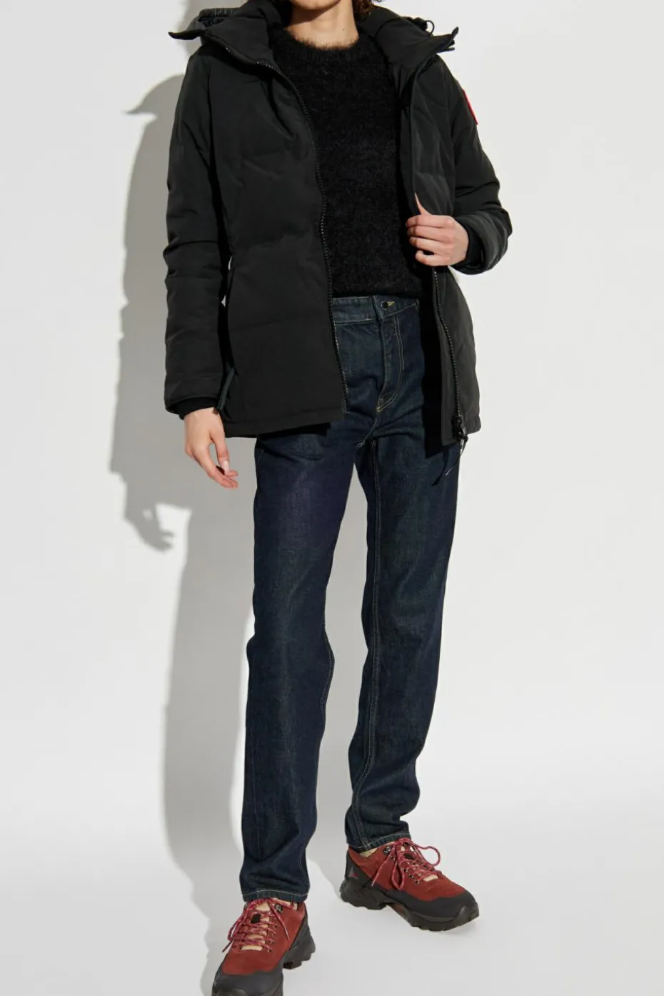 Canada Goose CZARNY Kurtka puchowa `Chelsea`