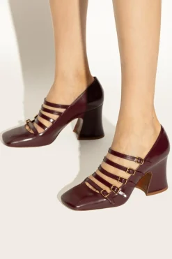Chloé BORDO Buty na obcasie `Janis`
