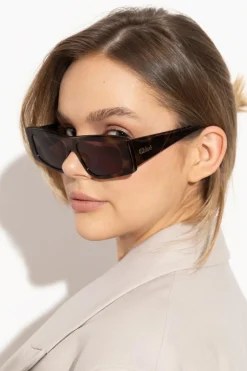 Chloé BRĄZOWY Okulary przeciwsłoneczne